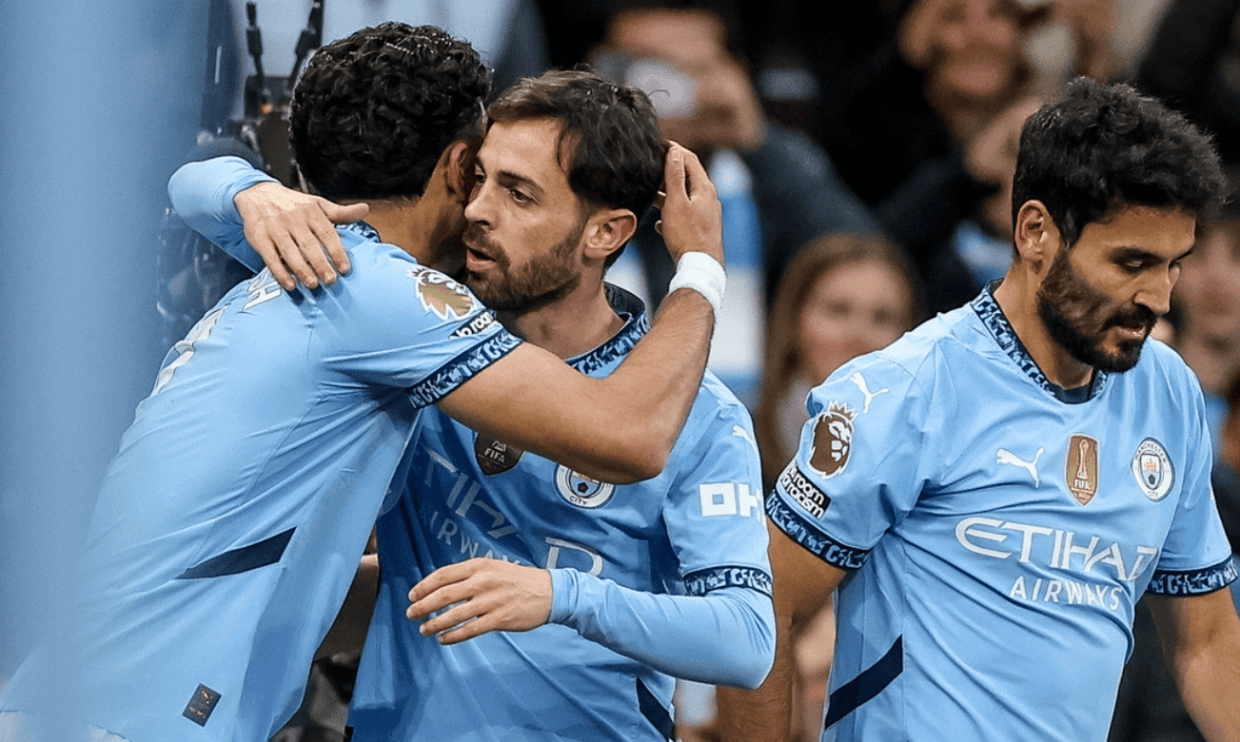 2-1绝杀！1-1绝平！疯狂一夜，曼城险胜，巴黎丢分，巴萨3连胜